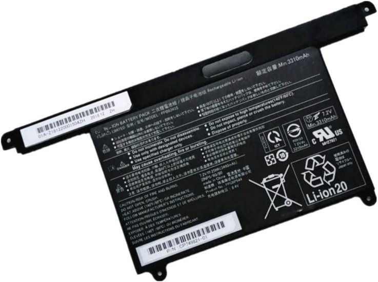 Batería Fujitsu FPB0343S FPCBP544 3490mAh 25Wh - Haga un click en la imagen para cerrar