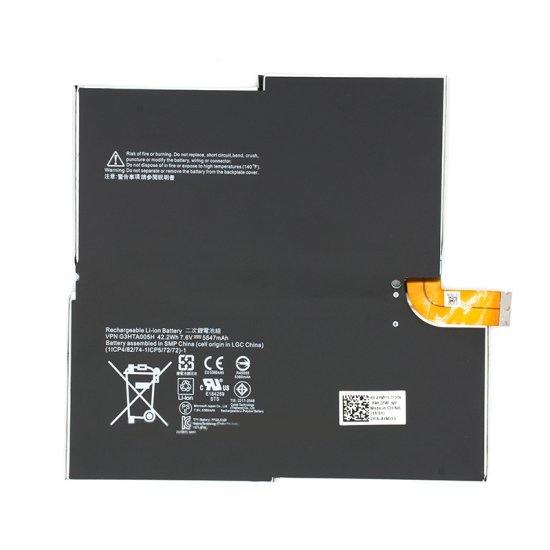 Original Batería Microsoft 1577-9700 X883815-010 5547mAh 42.2Wh - Haga un click en la imagen para cerrar