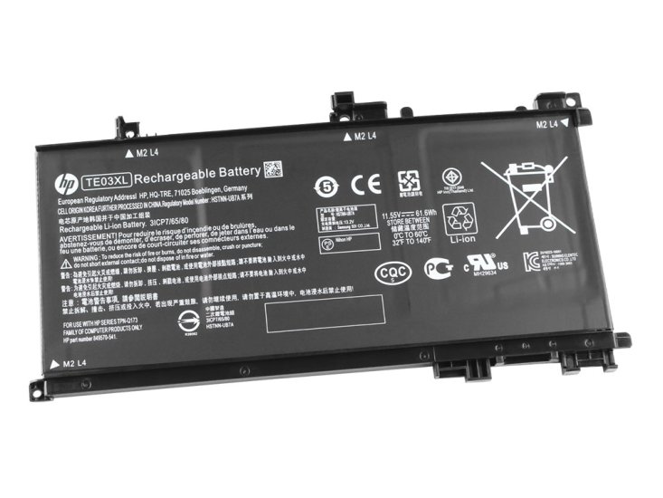 Original 61.6Wh Batería HP TE03XL HSTNN-UB7A TPN-Q173 - Haga un click en la imagen para cerrar