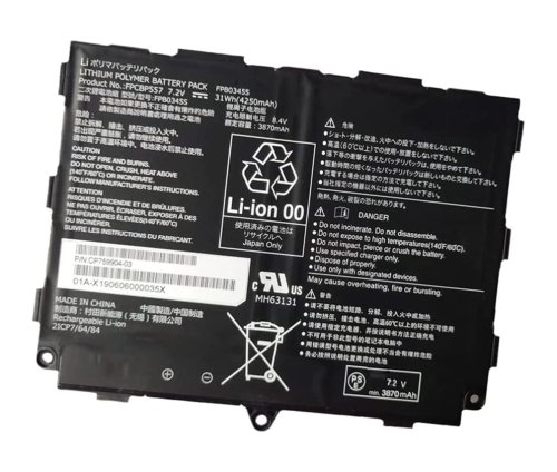 Batería Fujitsu FPB0345S FPB0355S 4250mAh 31Wh