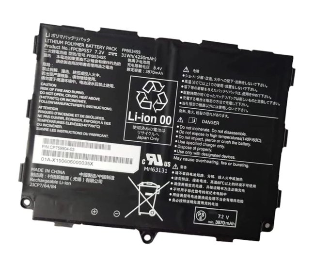 Batería Fujitsu FPB0345S FPB0355S 4250mAh 31Wh - Haga un click en la imagen para cerrar