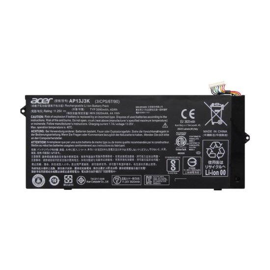 3990mAh 45Wh Batería Acer Chromebook 14 CB314-1HT - Haga un click en la imagen para cerrar