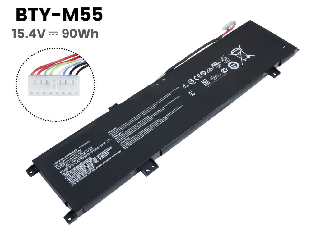 Batería MSI Alpha 15 B5EEK-016 5845mAh 90Wh