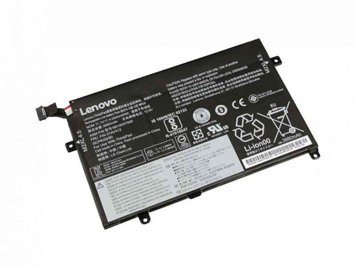 Original 3750mAh 45Wh Batería Lenovo ThinkPad E470 20H1004VMZ - Haga un click en la imagen para cerrar