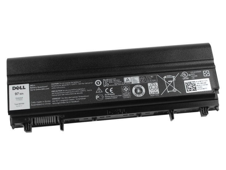 Original 8700mAh 97Wh Batería Dell Latitude E5440 5440-2747 - Haga un click en la imagen para cerrar