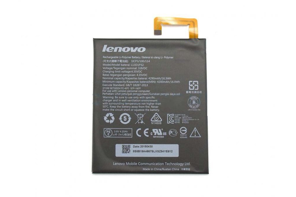 Original 4200mAh 16Wh Batería Lenovo 7610000097W