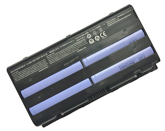 5585mAh 62Wh Batería Clevo N155SC N151RF - Haga un click en la imagen para cerrar