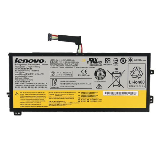 Original 6200mAh 44.4Wh Batería Lenovo 121500252 121500253 - Haga un click en la imagen para cerrar