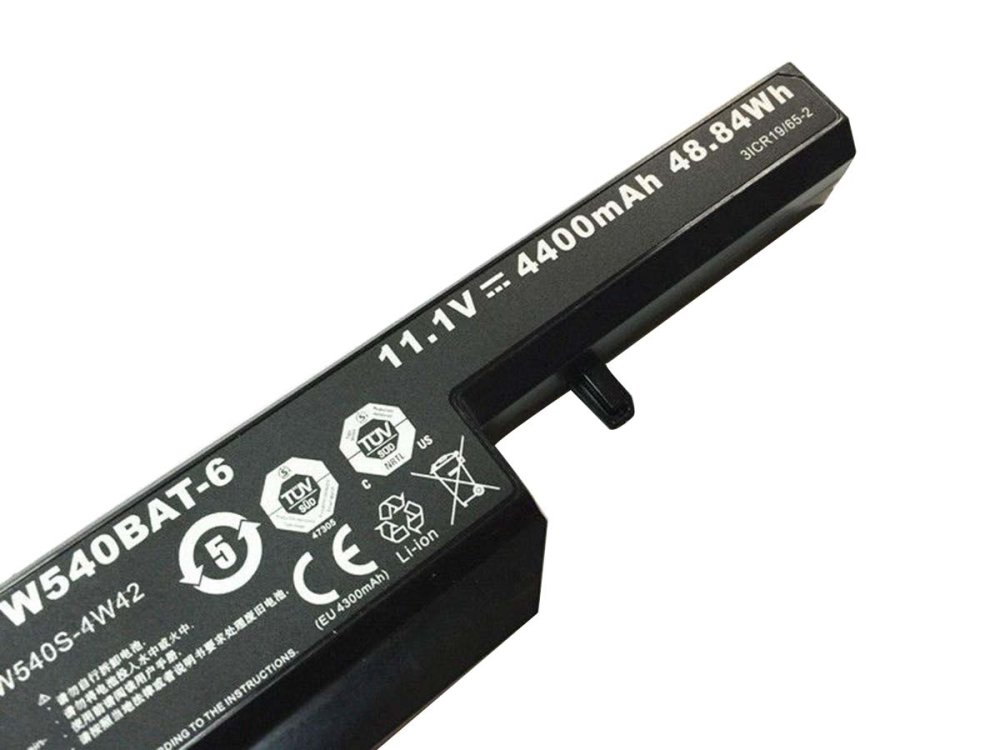 4400mAh 48.84Wh Batería Clevo 3ICR19/65-3 LICR19/66-2