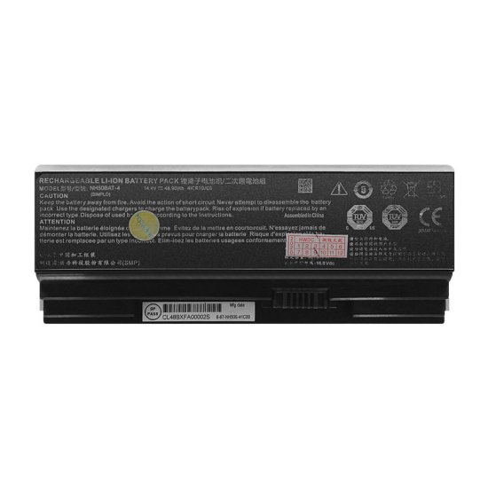 Batería Clevo NH50RH NH55EDQ NH55RCQ 3275mAh 48.96Wh - Haga un click en la imagen para cerrar