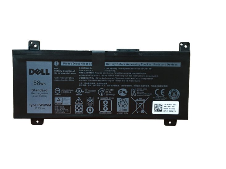 Original 56Wh Batería Dell Inspiron 14 Gaming 7466 P78G P78G001 - Haga un click en la imagen para cerrar