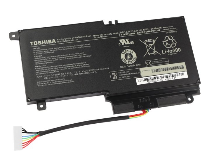 43Whr Batería Toshiba Satellite S50-AST2NX1 S50D-A-10C S50T-A-11U - Haga un click en la imagen para cerrar