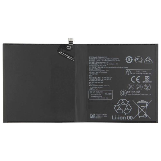 Original Batería Huawei HB2994I8ECW 7500mAh 28.65Wh - Haga un click en la imagen para cerrar