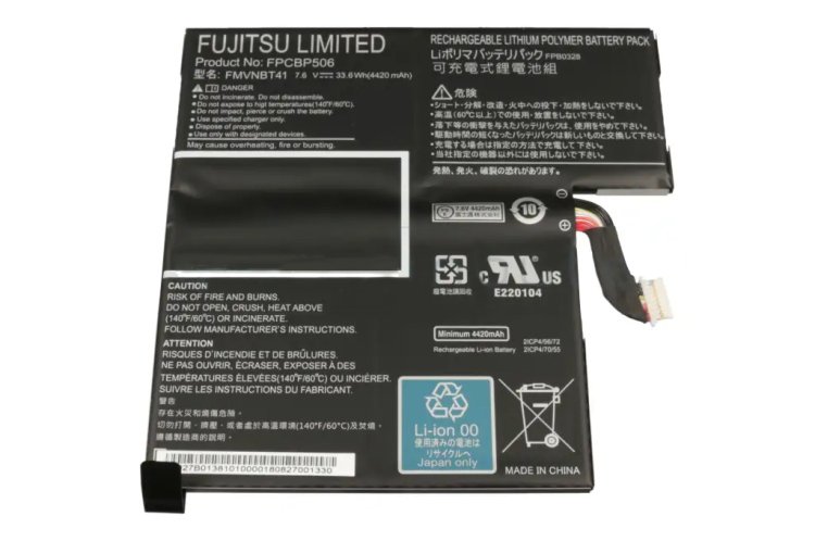 Original Batería Fujitsu FMVNBT4 FMVNBT41 4420mAh 33.6Wh - Haga un click en la imagen para cerrar