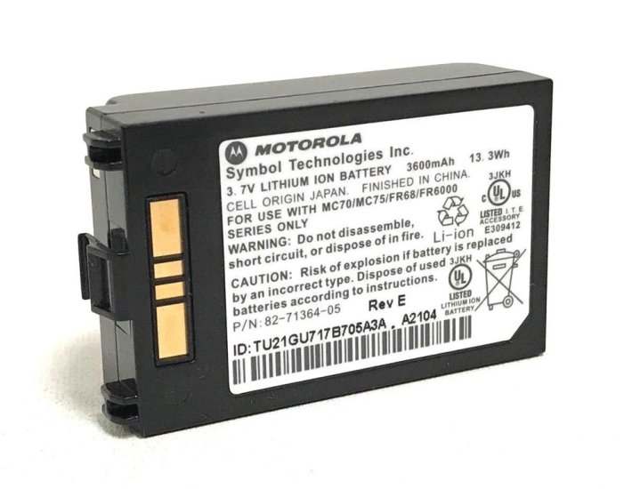 13.3Wh Original Batería Motorola 82-71364-03 82-71364-05 - Haga un click en la imagen para cerrar