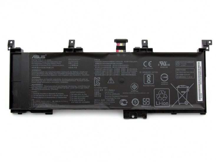 62Wh 4020mAh Original Batería Asus ROG Strix GL502VY-FY143T - Haga un click en la imagen para cerrar