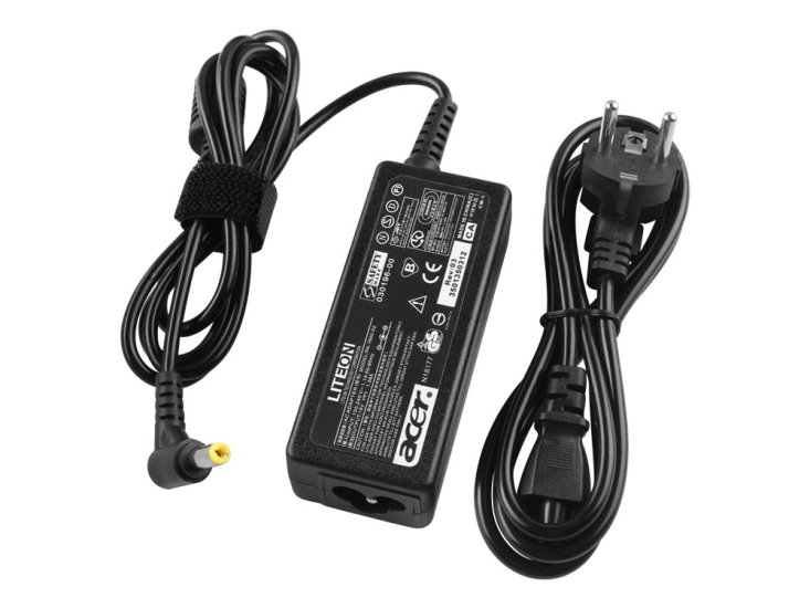 Adaptador Cargador Original Acer Aspire One 532h-2309 30W + Cable - Haga un click en la imagen para cerrar