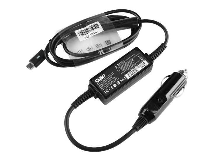 20V 3.25A 65W USB-C Type-C Coche Cargador DC Adaptador - Haga un click en la imagen para cerrar