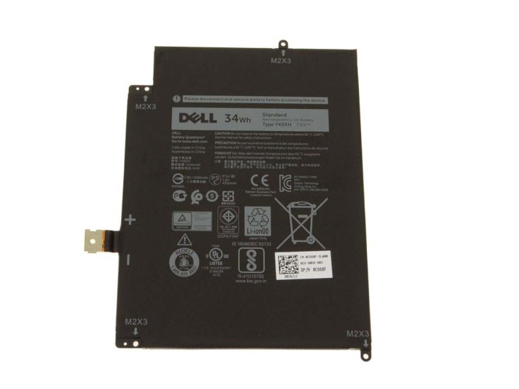 Original 4250mAh 34Wh Batería Dell T16KJ WYCVV - Haga un click en la imagen para cerrar