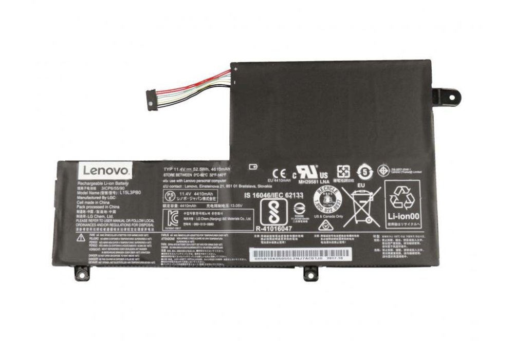 Original 52.5Wh 4610mAh Lenovo Yoga 510-14AST 80S9 Batería