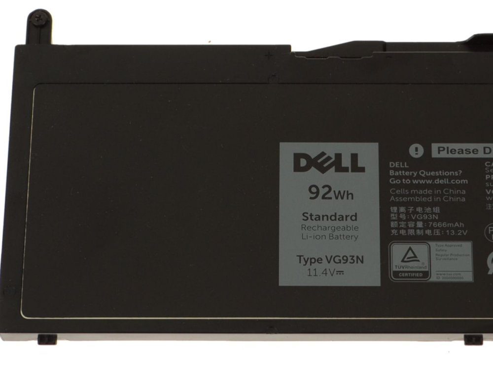 92Wh Original Batería Dell Latitude 15 5591 P60F002