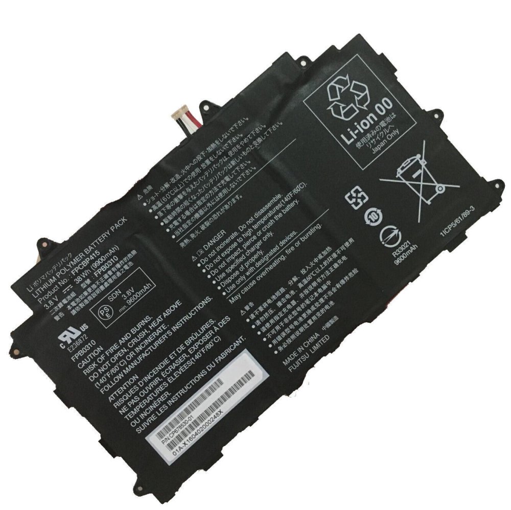 Original Batería Fujitsu CP678530-01 CP650624-01 9900mAh 38Wh