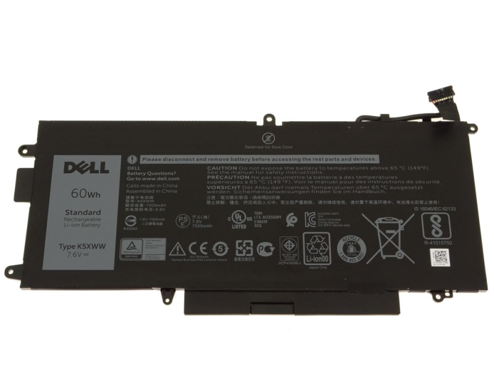 Original 7890mAh 60Wh Batería Dell Latitude 7390 2-in-1