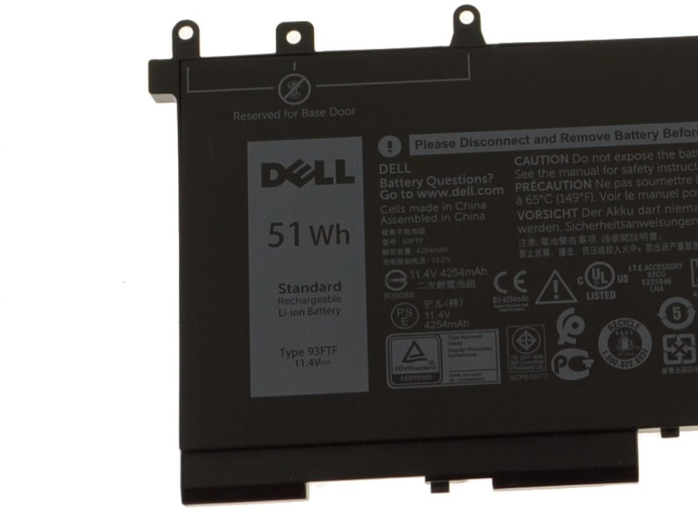 51Wh Original Batería Dell Latitude 14 5491 P72G002