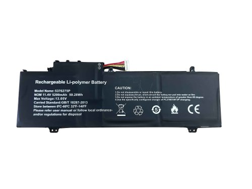 Batería Gateway GWTN141-4 5200mAh 59.28Wh