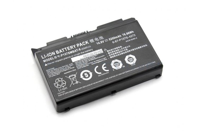 5200mAh 76.96Wh Batería Clevo 6-87-P157S-427 - Haga un click en la imagen para cerrar