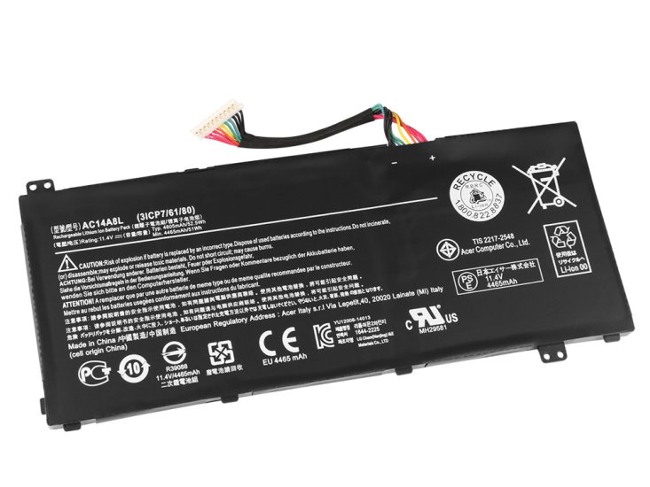 52.5Wh Batería Acer Aspire VX 15 VX5-591G - Haga un click en la imagen para cerrar