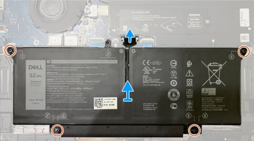 Original 6500mAh 52Wh Batería Dell Latitude 7410 P119G001