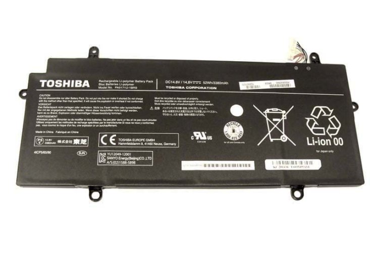 Original 3380mAh 52Wh Batería Toshiba P000590550 - Haga un click en la imagen para cerrar