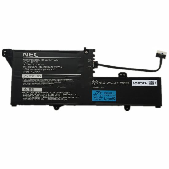 Batería NEC GN10R7/9A PC-GN10R79AA 3166mAh 33Wh - Haga un click en la imagen para cerrar