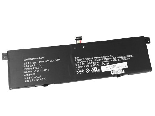 Original Batería Xiaomi 161201-AI 5107mAh 39Wh