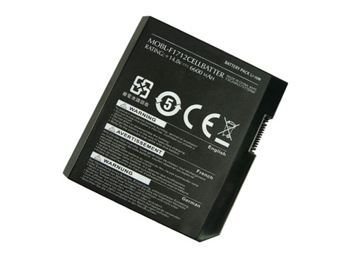 6600mAh 12Célula Dell Alienware M17x10-1453DSB Original Batería