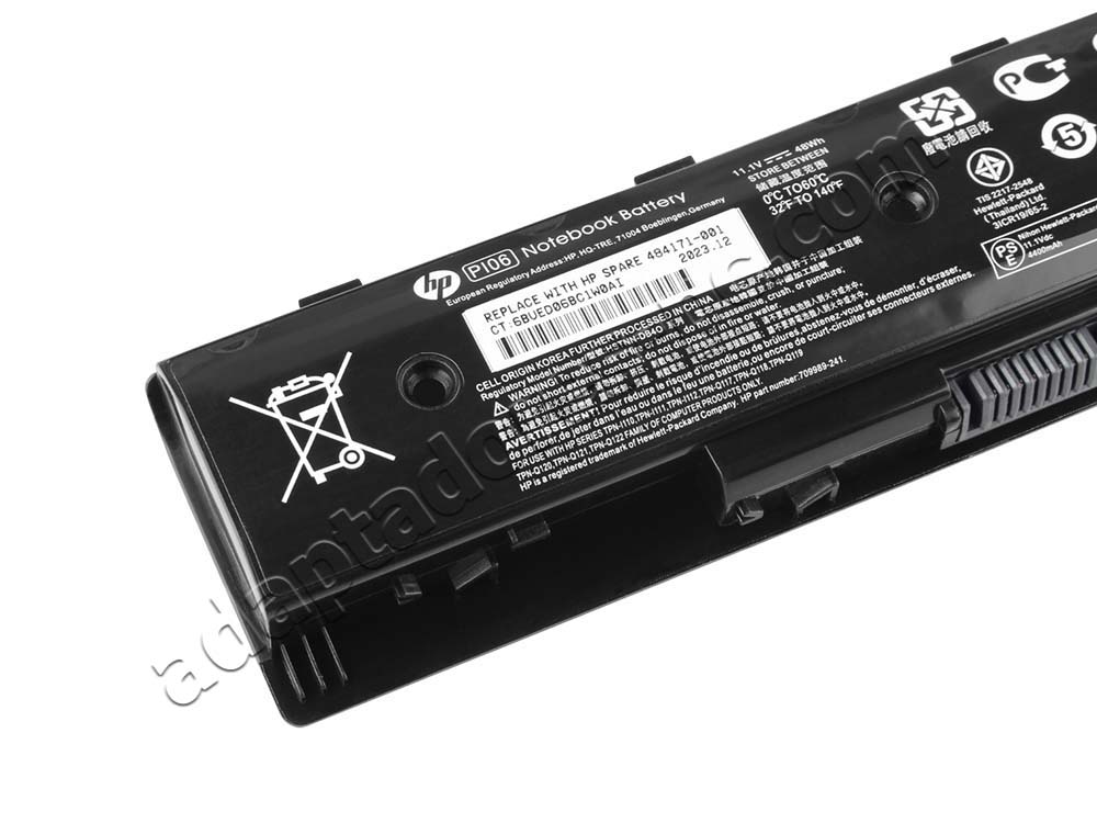 4200mAh Batería HP ENVY 17-n080nz 17-n087nz 17-n090nz