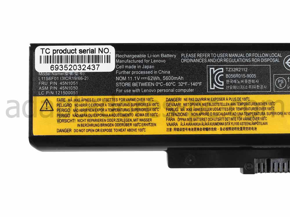 Original 5600mAh Batería Lenovo L08M6D22 L08M6D23