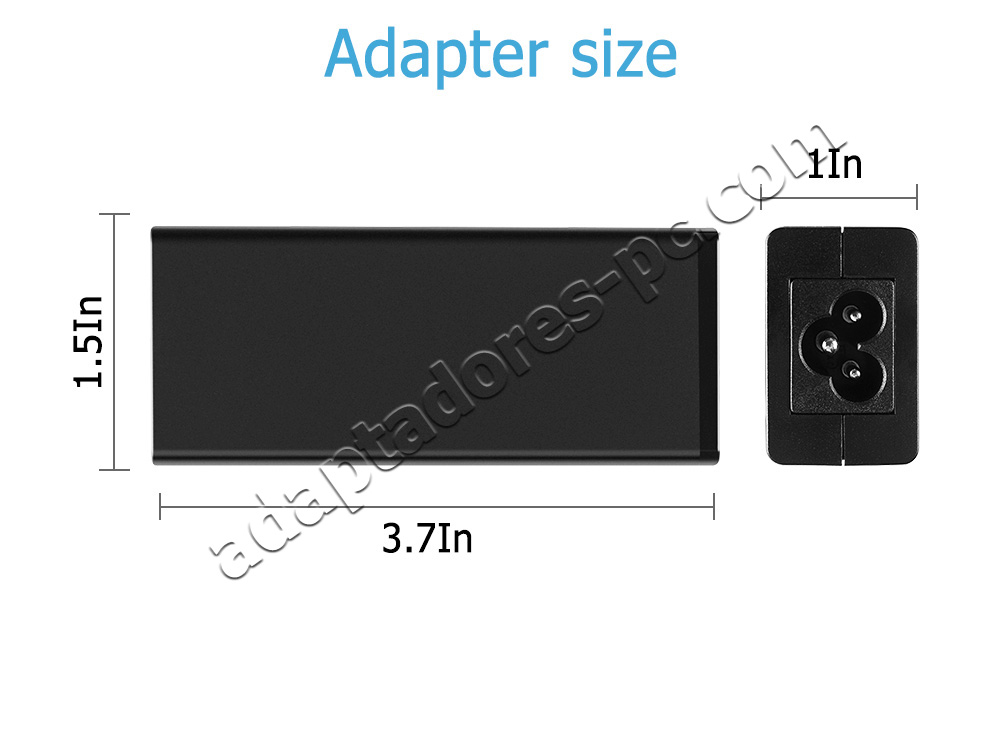 Original 45W Acer Aspire 3 A315-23-R252(NX.A0VAA.003) AC Adaptador Cargador