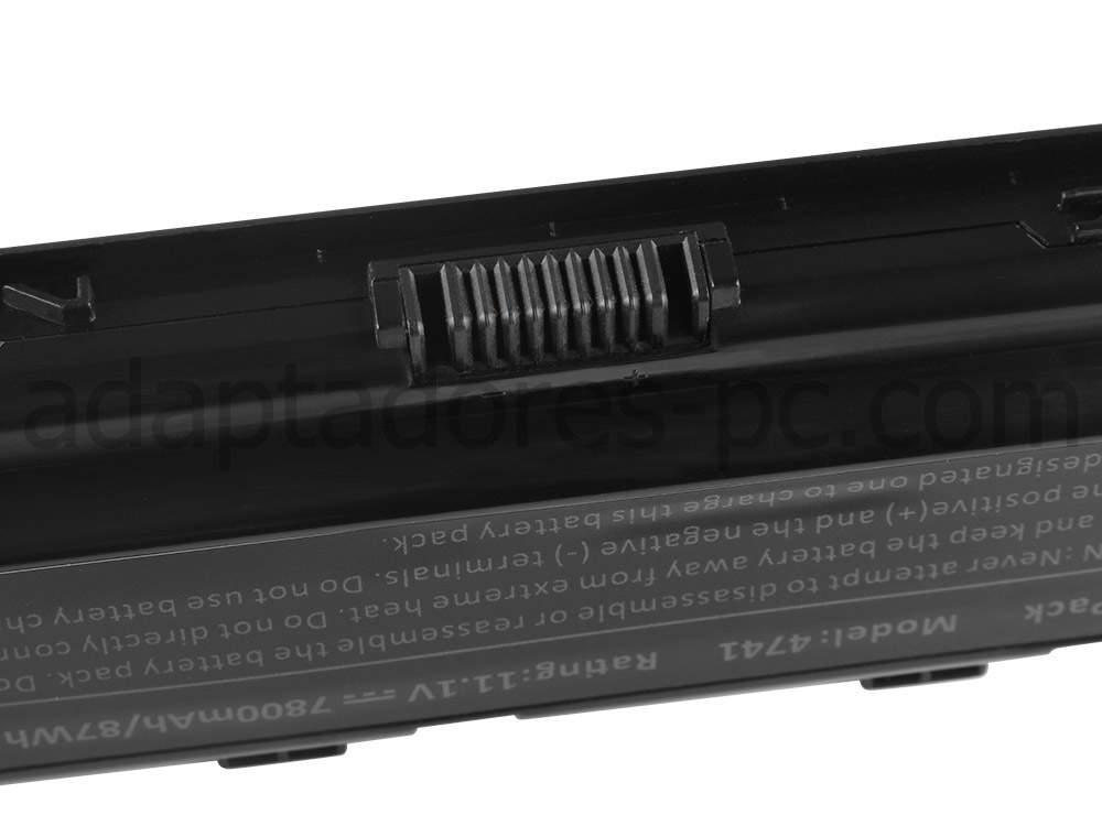 Batería Original Packard Bell EasyNote TV44HC-B9606G50Mnwb 7800mAh