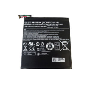 17.2Whr 4450mAh Batería Acer Iconia Tab 8 W W1-810 A1412 W1-810-16HN