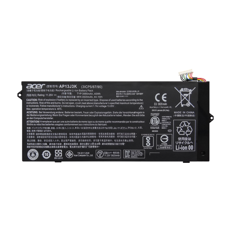 3990mAh 45Wh Batería Acer Chromebook 14 CB3-431-C99D