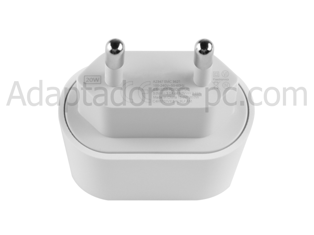 20W USB-C PD Lightning iPhone 12 Pro and 12 Pro Max MG9A3LL/A Adaptador Cargador