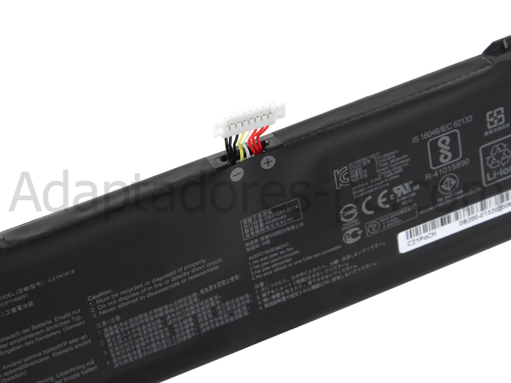 36Wh Asus VivoBook E402BA-GA003T E402BA-GA015T Original Batería