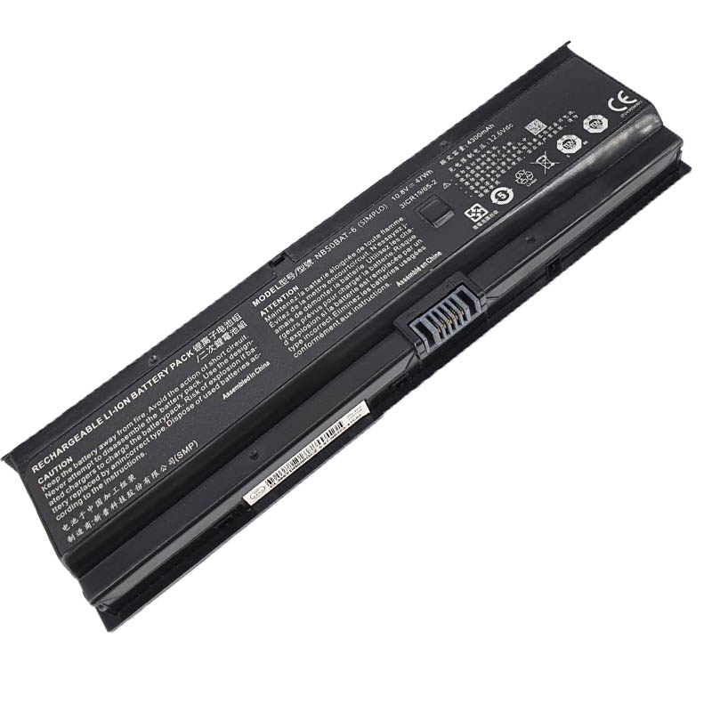 Batería Clevo NB50TZ NB55TJ1 NB55TK1 4300mAh 47Wh