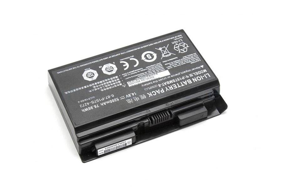 5200mAh 76.96Wh Batería Clevo 6-87-P157S-4271