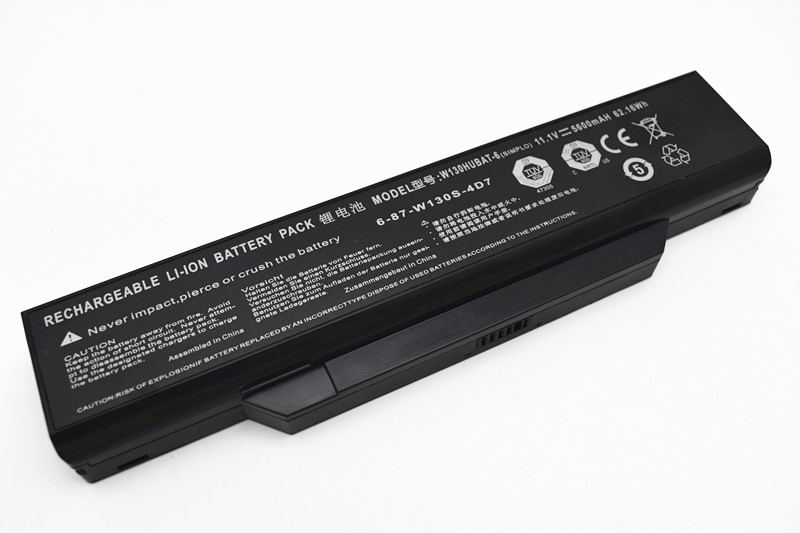 5600mAh 62.16Wh Batería Clevo 6-87-W130S-4D71