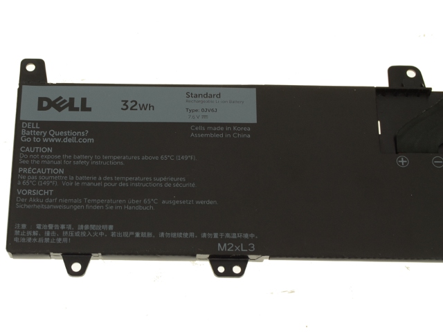 Original 32Wh Batería Dell Inspiron 11 3164 P24T P24T001