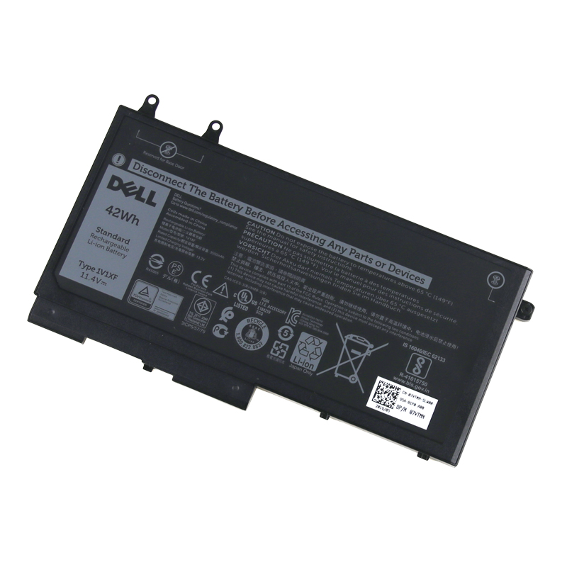 Original 2700mAh 42Wh Batería Dell 1V1XF 27W58