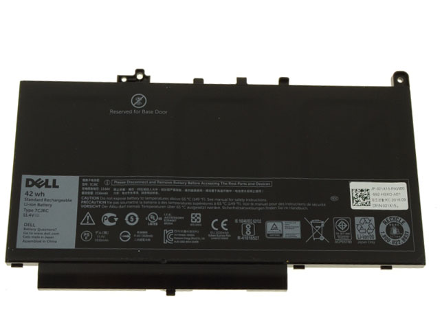 Original 3530mAh 42Wh Batería Dell Latitude E7470-3K0DN